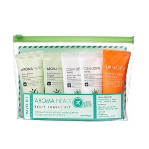 Летний дорожный набор из 5 флаконов Tony Moly Aroma Heals Body Travel Kit 5ea